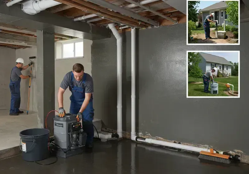 Basement Waterproofing and Flood Prevention process in Jacksonville, AL